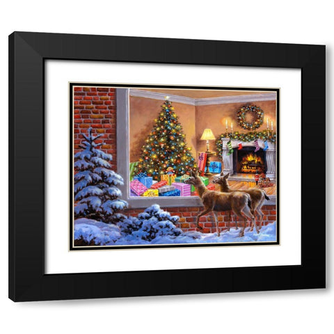 You Better Be Good Black Modern Wood Framed Art Print with Double Matting by Boehme, Nicky