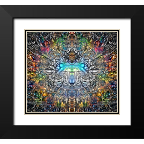 Fifth Sun Black Modern Wood Framed Art Print with Double Matting by Gavidia, Pedro