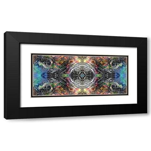 The Origin of the Universe Black Modern Wood Framed Art Print with Double Matting by Gavidia, Pedro