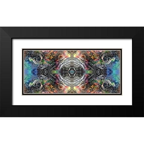 The Origin of the Universe Black Modern Wood Framed Art Print with Double Matting by Gavidia, Pedro