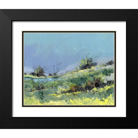 Lee Pond Black Modern Wood Framed Art Print with Double Matting by Randy Noble Fine Art