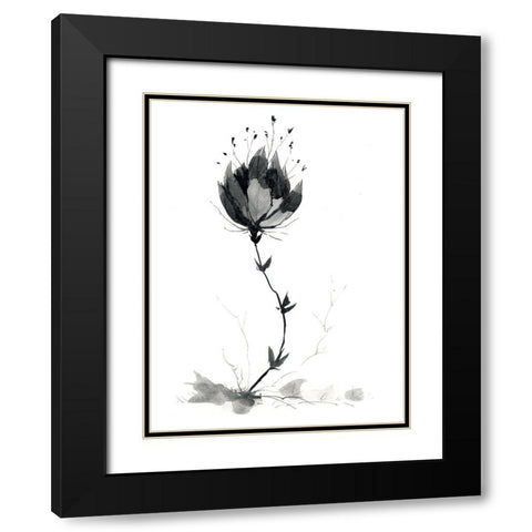 Embodiment Black Modern Wood Framed Art Print with Double Matting by Randy Noble Fine Art