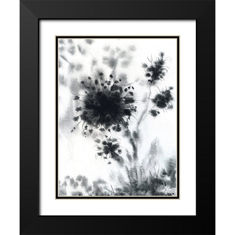 New Life Black Modern Wood Framed Art Print with Double Matting by Randy Noble Fine Art