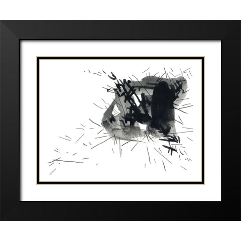 Character Black Modern Wood Framed Art Print with Double Matting by Randy Noble Fine Art