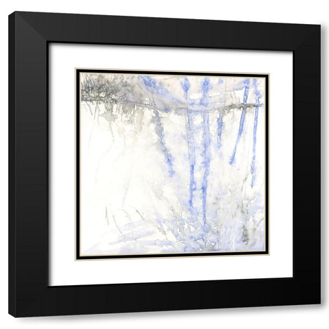 Frost Valley Black Modern Wood Framed Art Print with Double Matting by Randy Noble Fine Art