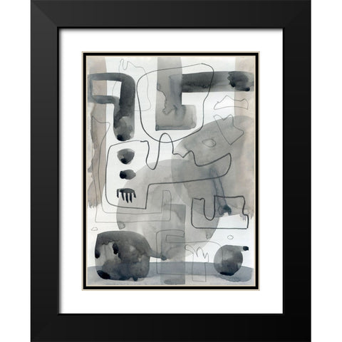 Majesty Black Modern Wood Framed Art Print with Double Matting by Randy Noble Fine Art