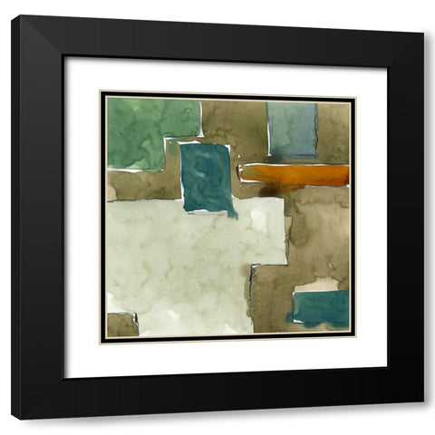 Oration Black Modern Wood Framed Art Print with Double Matting by Randy Noble Fine Art