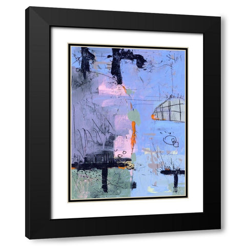 The Break Out Black Modern Wood Framed Art Print with Double Matting by Randy Noble Fine Art