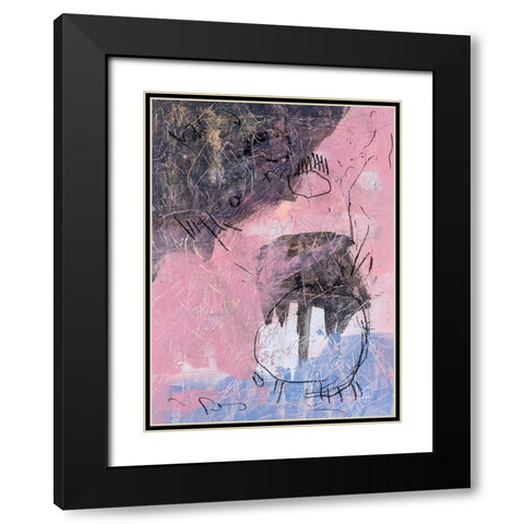 Contrasted Worlds Black Modern Wood Framed Art Print with Double Matting by Randy Noble Fine Art