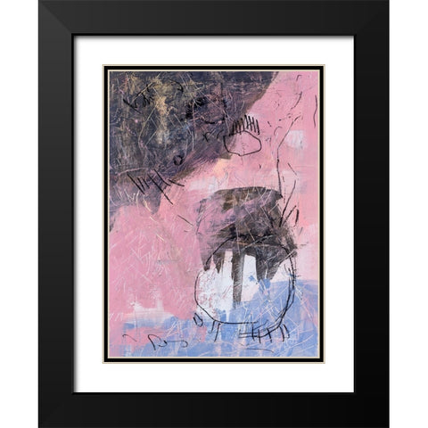 Contrasted Worlds Black Modern Wood Framed Art Print with Double Matting by Randy Noble Fine Art