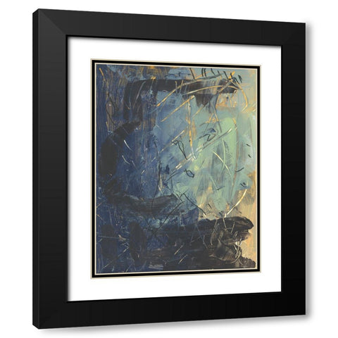 Approach The Meaning Black Modern Wood Framed Art Print with Double Matting by Randy Noble Fine Art