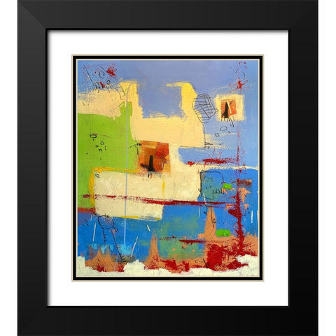 Seeking Treasure Black Modern Wood Framed Art Print with Double Matting by Randy Noble Fine Art