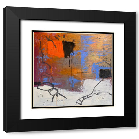 Sovereign Black Modern Wood Framed Art Print with Double Matting by Randy Noble Fine Art