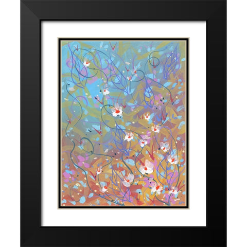 Water Beauty Black Modern Wood Framed Art Print with Double Matting by Randy Noble Fine Art