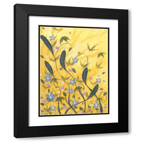 Gracious Bend Black Modern Wood Framed Art Print with Double Matting by Randy Noble Fine Art