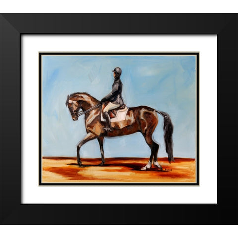 On Deck Black Modern Wood Framed Art Print with Double Matting by Gould, Renee