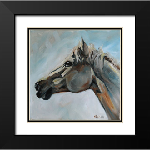 Sun Bathed Black Modern Wood Framed Art Print with Double Matting by Gould, Renee