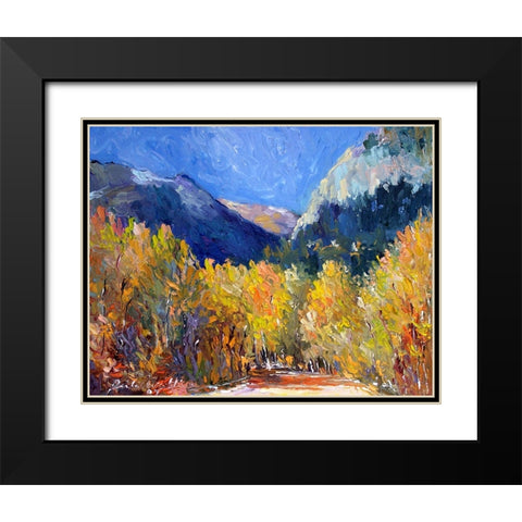 Cotton Black Modern Wood Framed Art Print with Double Matting by Wallich, Richard