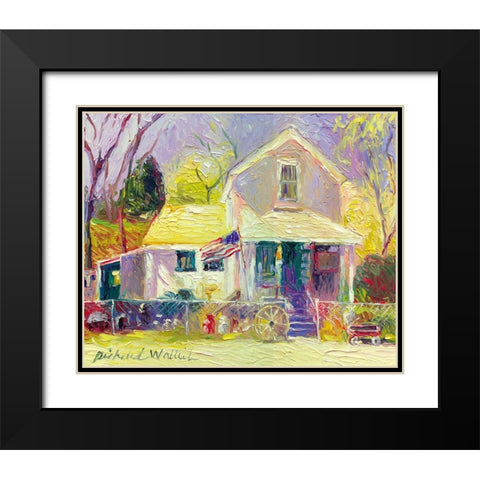 Mercado I Black Modern Wood Framed Art Print with Double Matting by Wallich, Richard