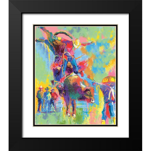 Frontier Days 2 Black Modern Wood Framed Art Print with Double Matting by Wallich, Richard