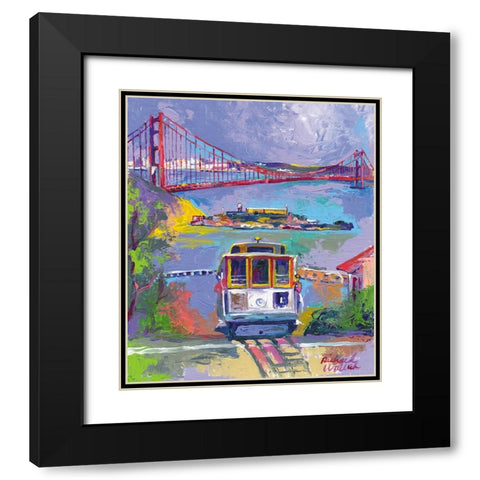 San Francisco 2 Black Modern Wood Framed Art Print with Double Matting by Wallich, Richard