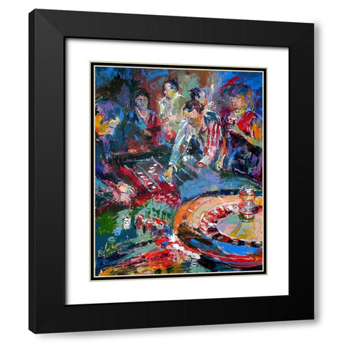 P1130135 Black Modern Wood Framed Art Print with Double Matting by Wallich, Richard