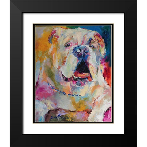 Art Bull - IMG_4209 Black Modern Wood Framed Art Print with Double Matting by Wallich, Richard