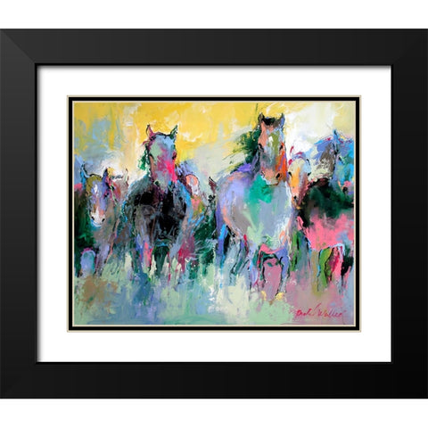 Art Wild 2 Black Modern Wood Framed Art Print with Double Matting by Wallich, Richard