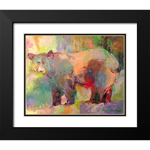 artbear Black Modern Wood Framed Art Print with Double Matting by Wallich, Richard