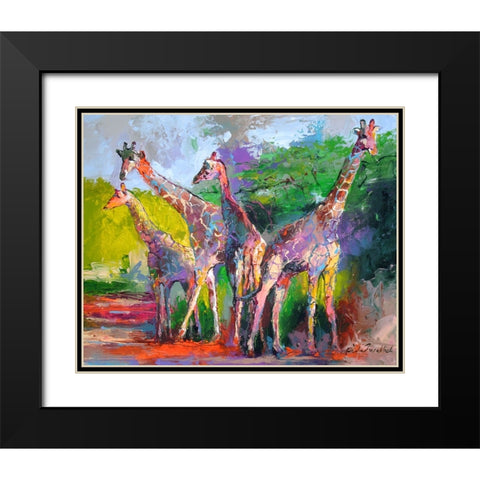 artgirra Black Modern Wood Framed Art Print with Double Matting by Wallich, Richard