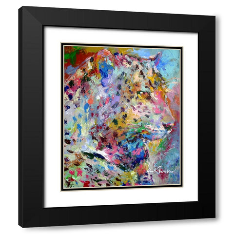 artleo Black Modern Wood Framed Art Print with Double Matting by Wallich, Richard