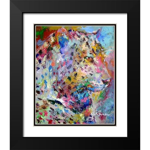 artleo Black Modern Wood Framed Art Print with Double Matting by Wallich, Richard