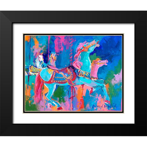 Artcar 1 Black Modern Wood Framed Art Print with Double Matting by Wallich, Richard