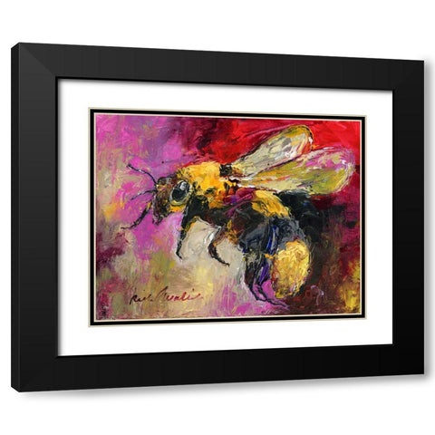 Art Bee1 Black Modern Wood Framed Art Print with Double Matting by Wallich, Richard