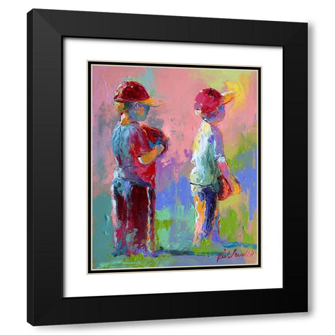 Base Black Modern Wood Framed Art Print with Double Matting by Wallich, Richard