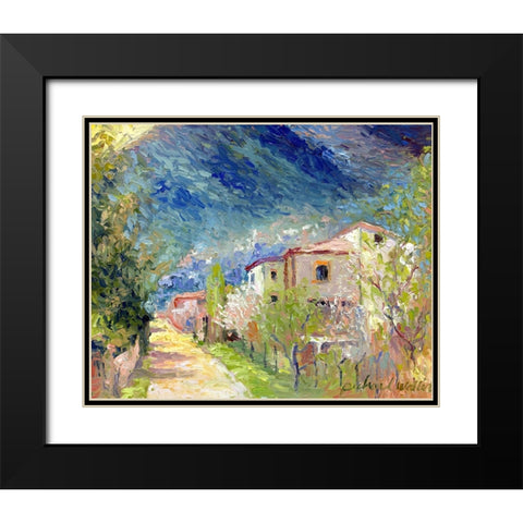 Italy 2 Black Modern Wood Framed Art Print with Double Matting by Wallich, Richard