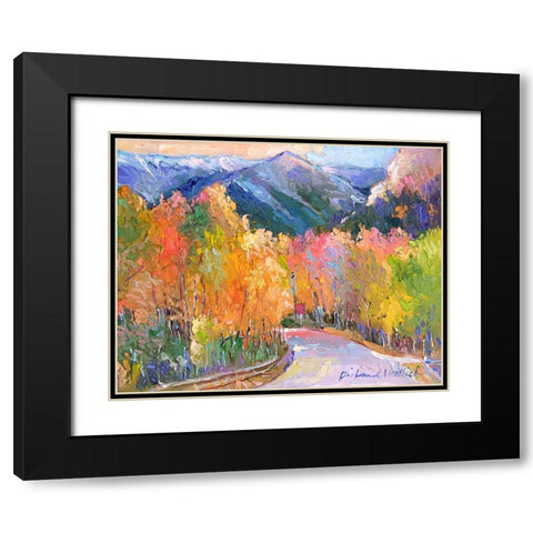 Cotton 7 Black Modern Wood Framed Art Print with Double Matting by Wallich, Richard