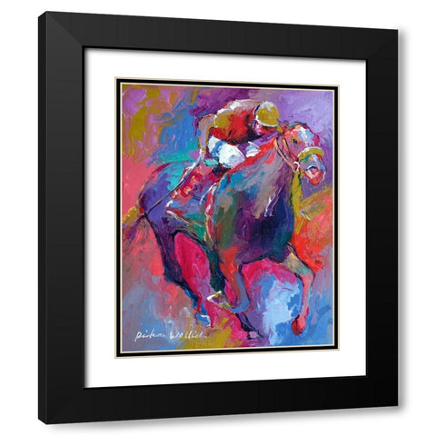 Pimlico Black Modern Wood Framed Art Print with Double Matting by Wallich, Richard