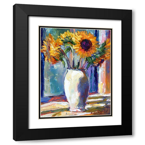 Sunny Black Modern Wood Framed Art Print with Double Matting by Wallich, Richard