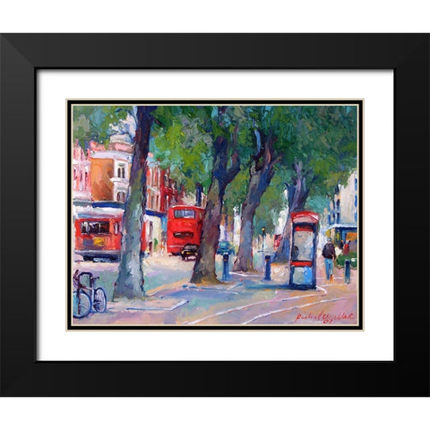 Chicago 6 Black Modern Wood Framed Art Print with Double Matting by Wallich, Richard