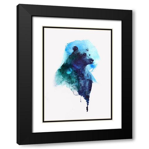 Best Friends Forever Black Modern Wood Framed Art Print with Double Matting by Farkas, Robert