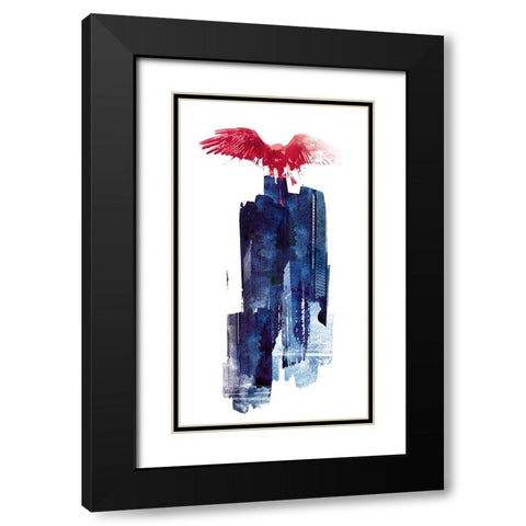 Big Beast Black Modern Wood Framed Art Print with Double Matting by Farkas, Robert