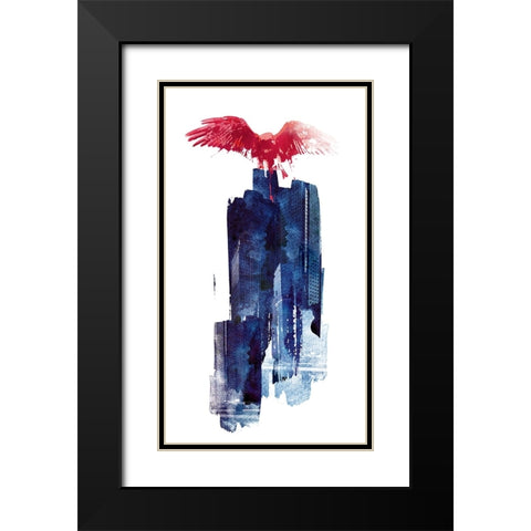 Big Beast Black Modern Wood Framed Art Print with Double Matting by Farkas, Robert