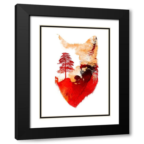 Loosing Track Final Black Modern Wood Framed Art Print with Double Matting by Farkas, Robert