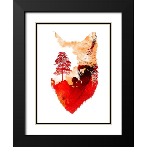 Loosing Track Final Black Modern Wood Framed Art Print with Double Matting by Farkas, Robert