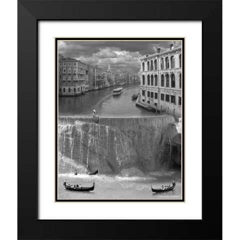 Crash Course In Italian Black Modern Wood Framed Art Print with Double Matting by Barbey, Thomas