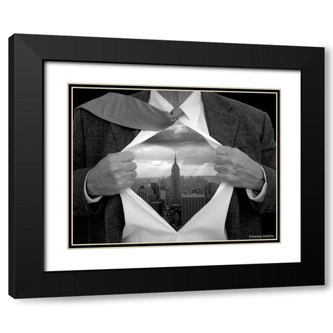 Deep Chest Black Modern Wood Framed Art Print with Double Matting by Barbey, Thomas