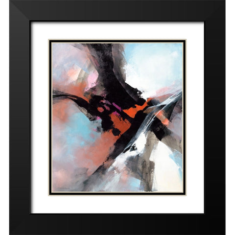 Motivation Black Modern Wood Framed Art Print with Double Matting by Leung, Thomas