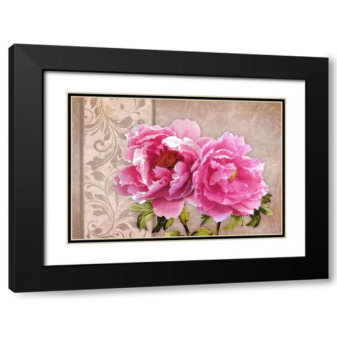 Infatuation I Black Modern Wood Framed Art Print with Double Matting by Lavoie, Tina