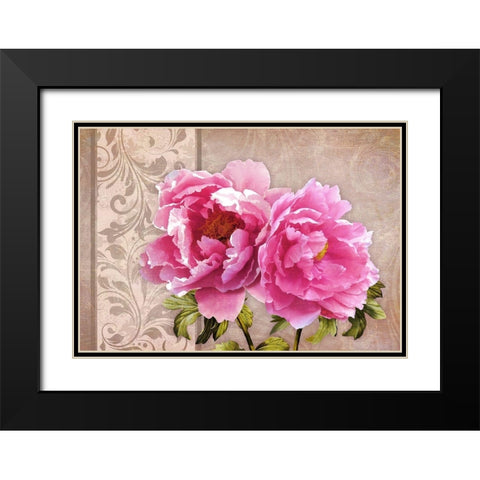 Infatuation I Black Modern Wood Framed Art Print with Double Matting by Lavoie, Tina